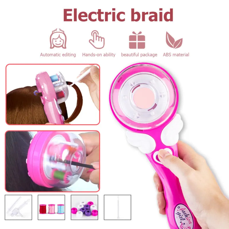 BraidCraft Electric Hair Braider: Girls' DIY Marvel